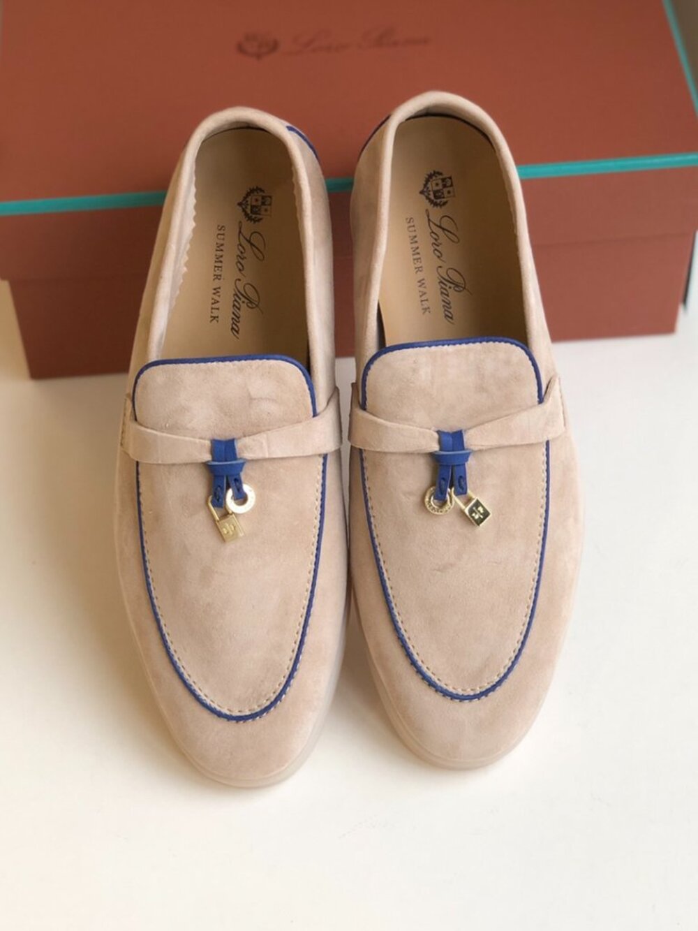 Loro Piana Classic Loafers Casual Soft-Leather Flats
